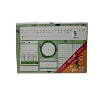 shapolo-product-671 بازی فکری تخته ریاضی سوم سبز دارکوب - تصویر 1